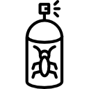 For termite treatment use liquid pesticides